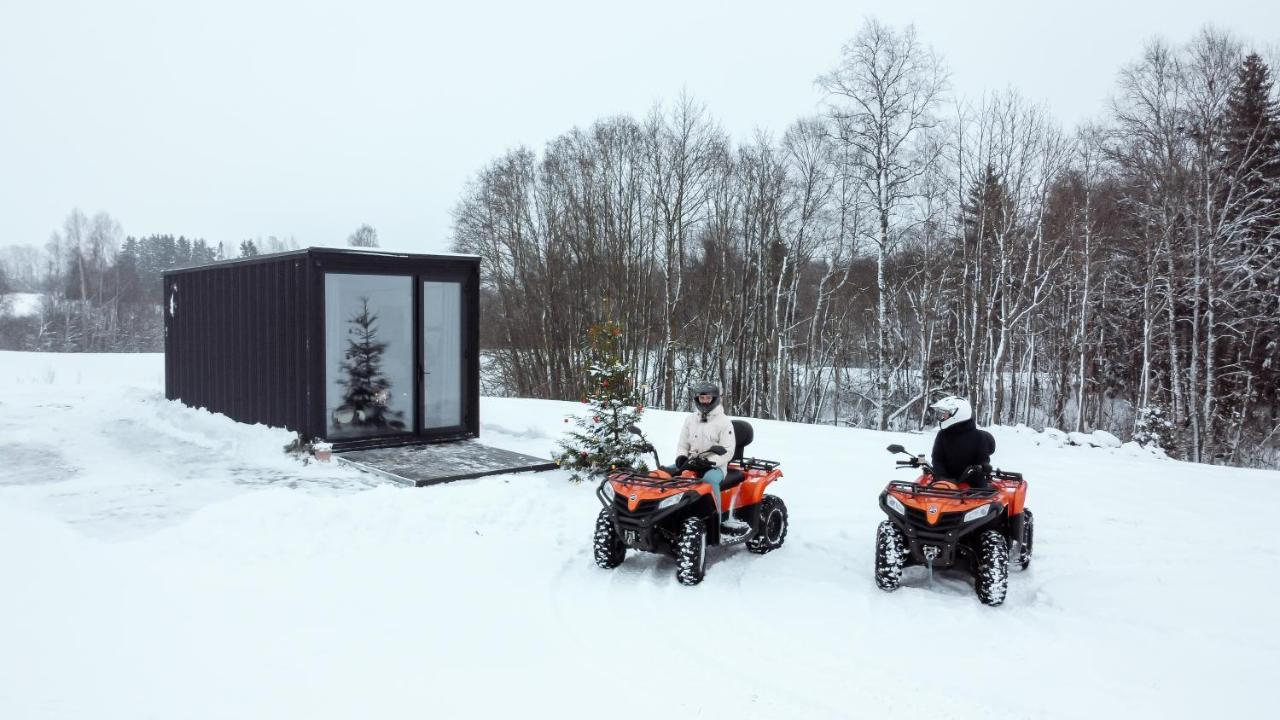 Unique Tiny House Getaway In The Nature - Kensho Puugi Exterior foto
